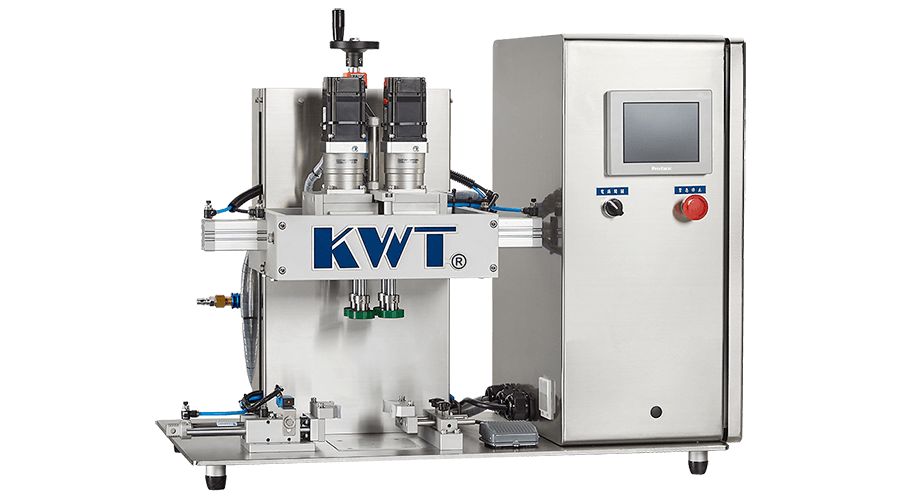 KWT-130ST Table Top Semi-Auto Side- Wrap Capper