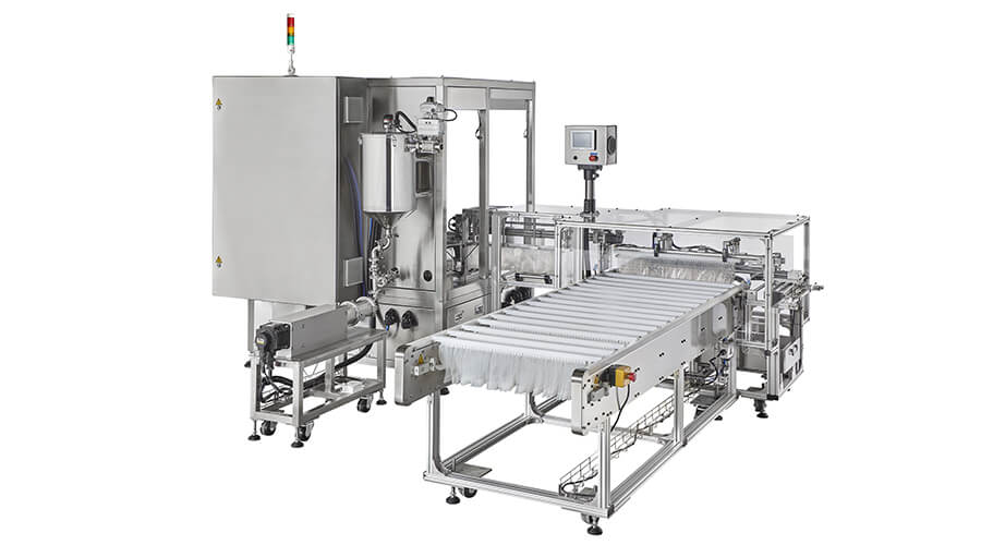 Pre-Made Spouted Pouch Filling and Capping Machine