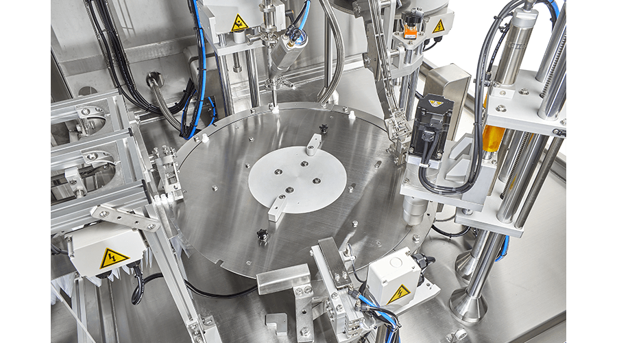 Pre-Made Spouted Pouch Filling and Capping Machine