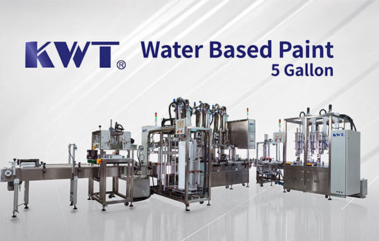 Water Based Paint Filling Line